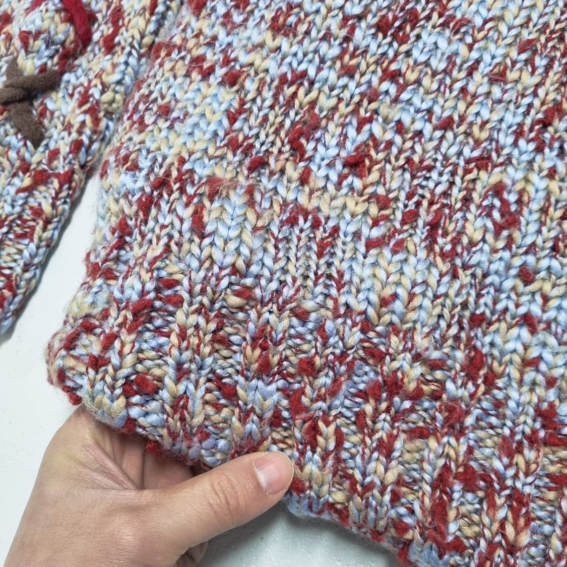 빈티지 BACK NUMBER 코위찬 니트자켓 - M 상품이미지7