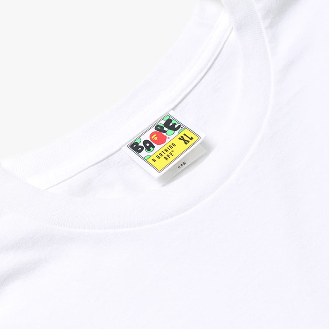  BAPE "White T-Shirts" 상품이미지5
