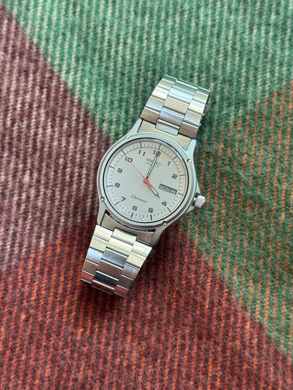 1980s Seiko Chronos quartz 상품이미지1