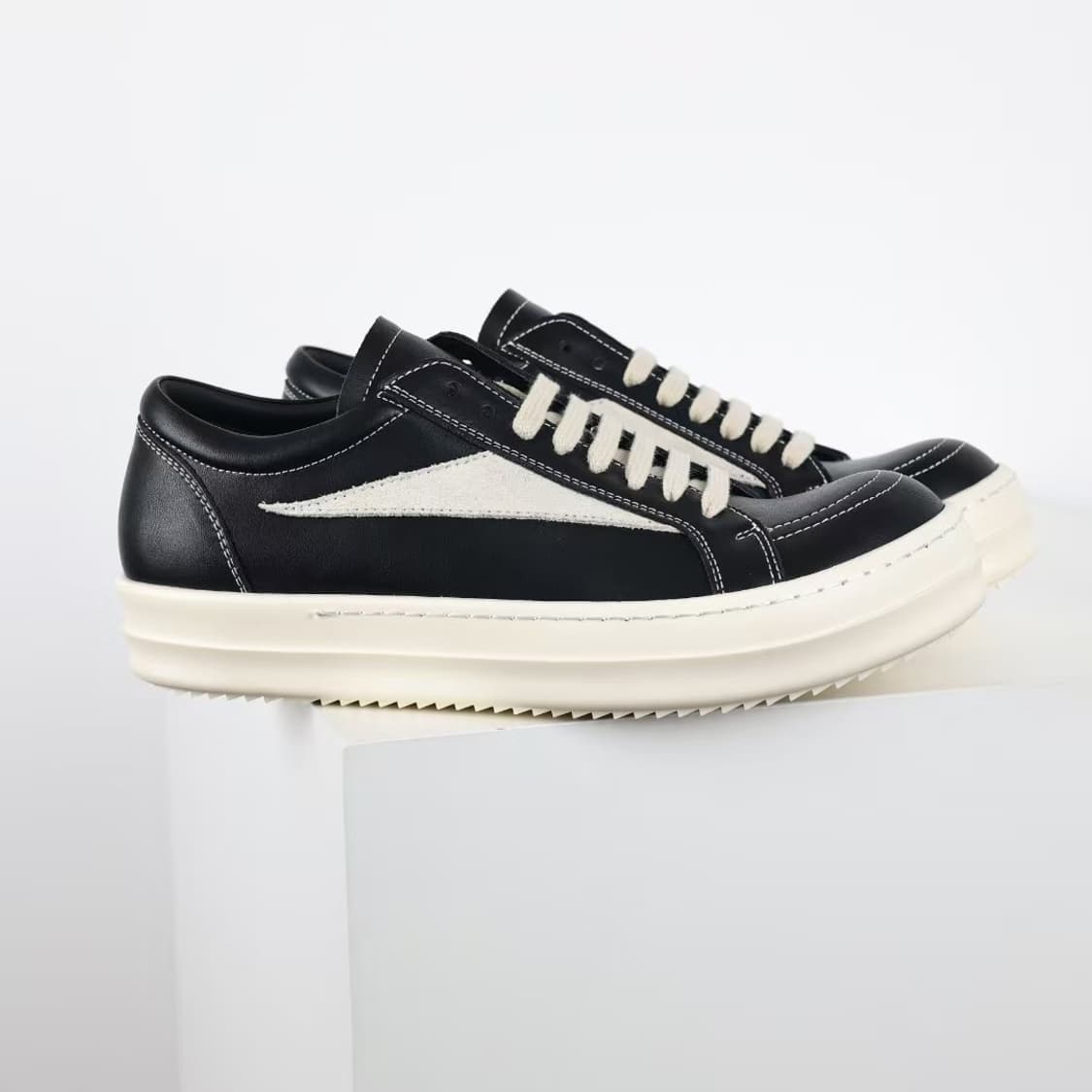 릭반스 릭오웬스 룩소르 빈티지 스니커즈 블랙 EU40 상품이미지6