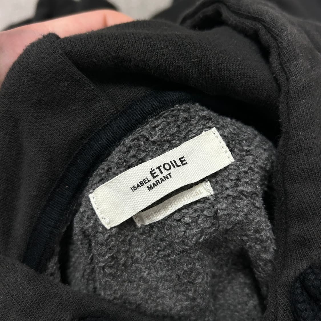 이자벨마랑 만셀 벨루어로고 후드(38) 상품이미지2