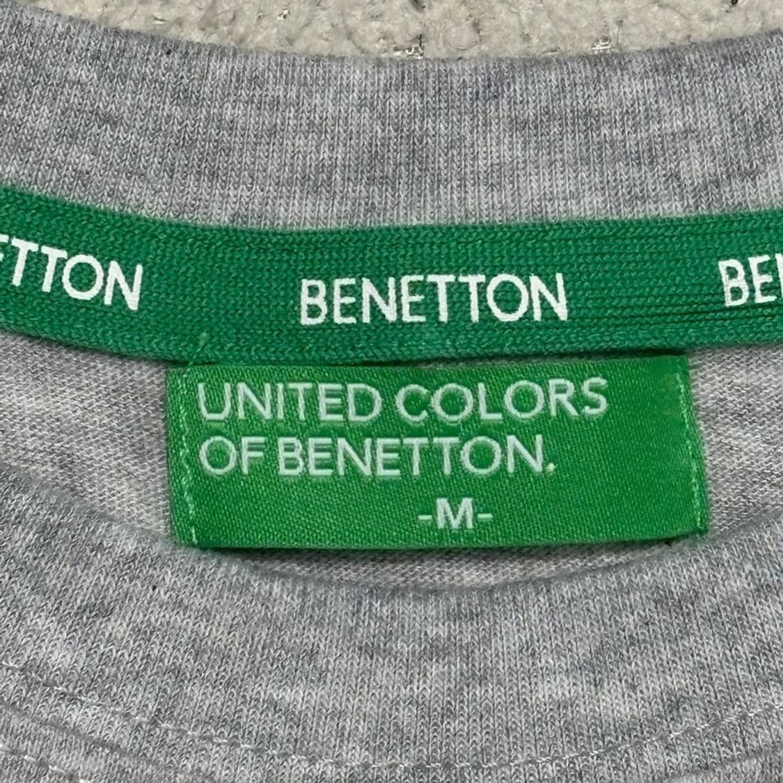 BENETTON 롱슬리브 그레이 M 상품이미지4
