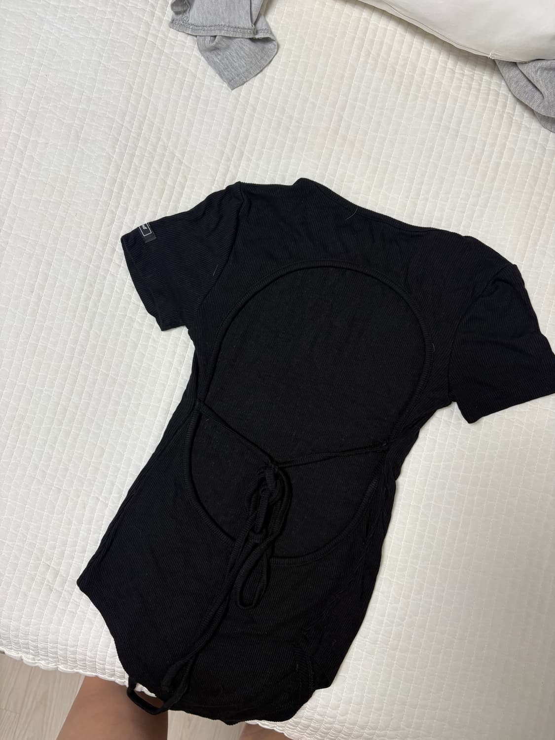 배드블러드 백 홀 바디수트 (바디프로필용) 상품이미지3