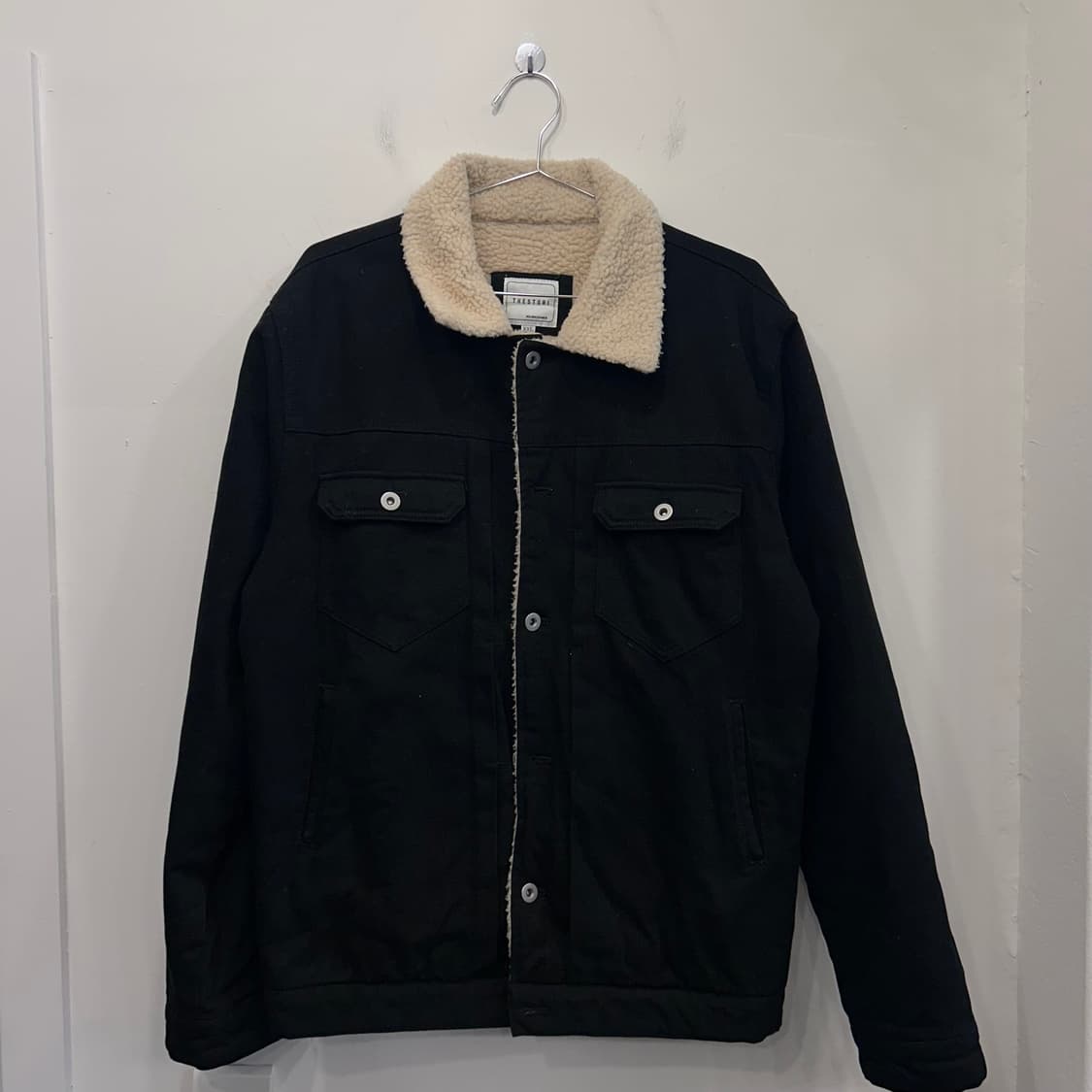 더 스토리 더블포켓 이너후리스 워크자켓 상품이미지2