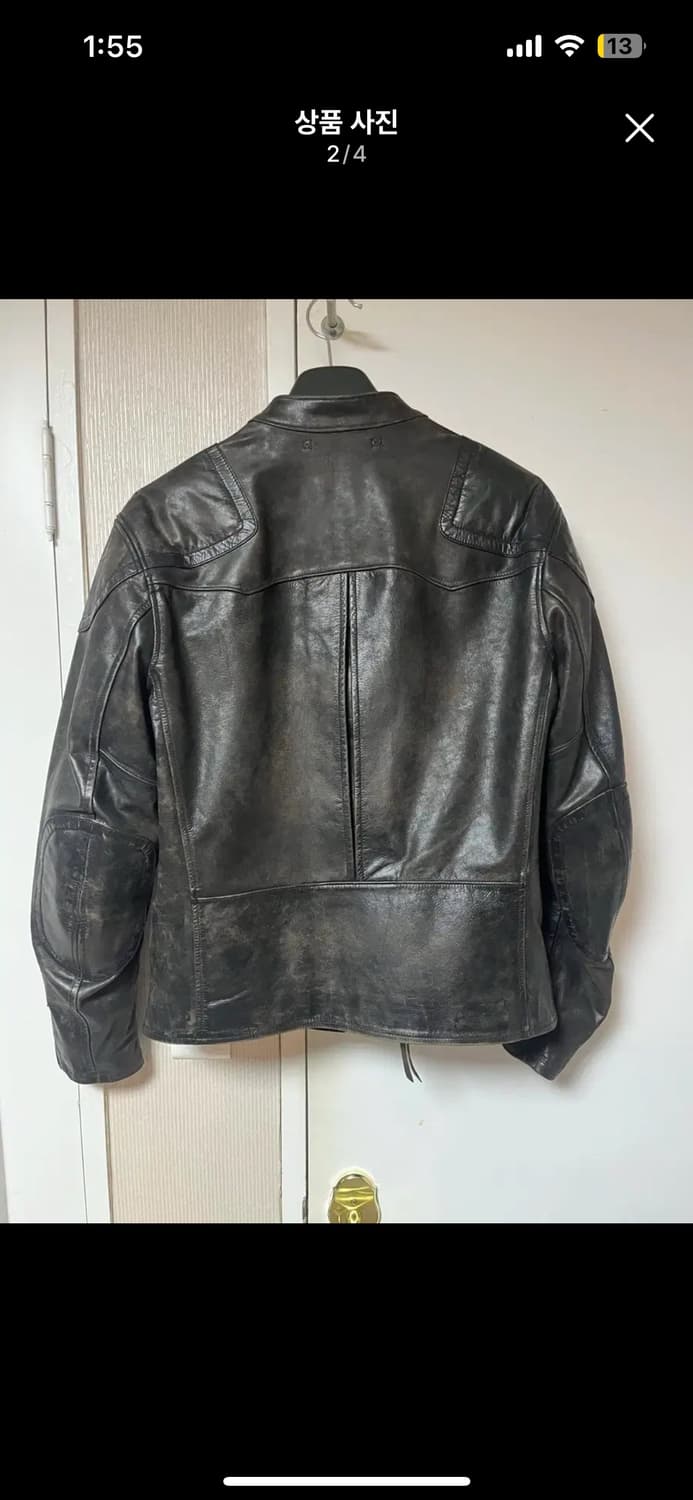 (새상품) rrl 더블알엘 모토레더자켓 m사이즈 상품이미지2