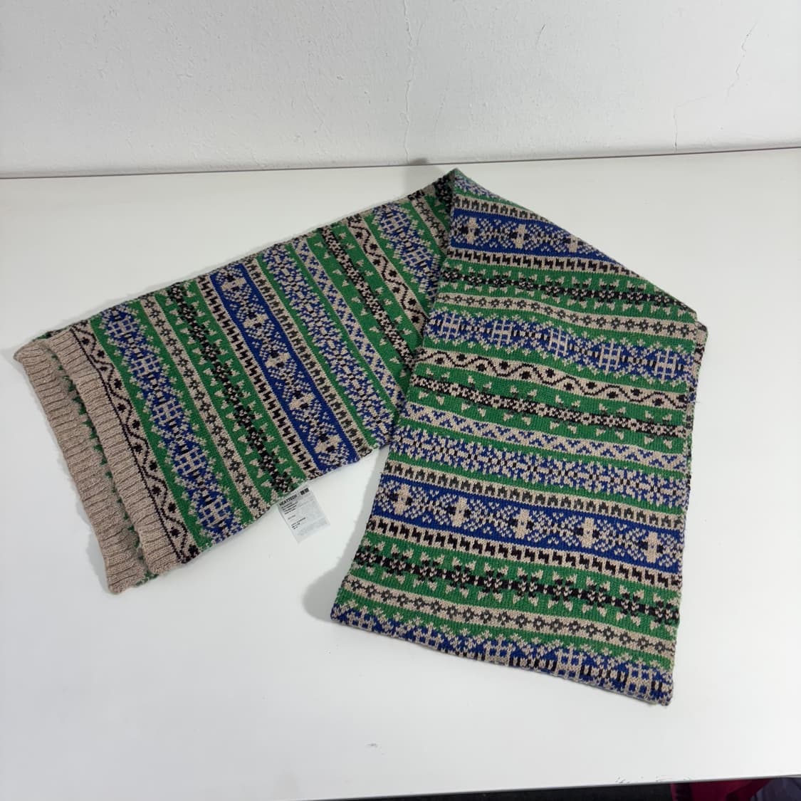 OS 유니클로 히트텍 노르딕 머플러 목도리 상품이미지2