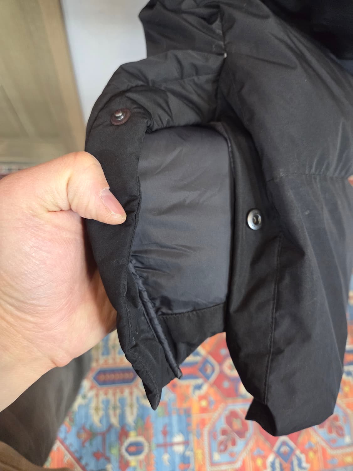 코오롱스포츠 백로고 롱패딩 105 상품이미지6