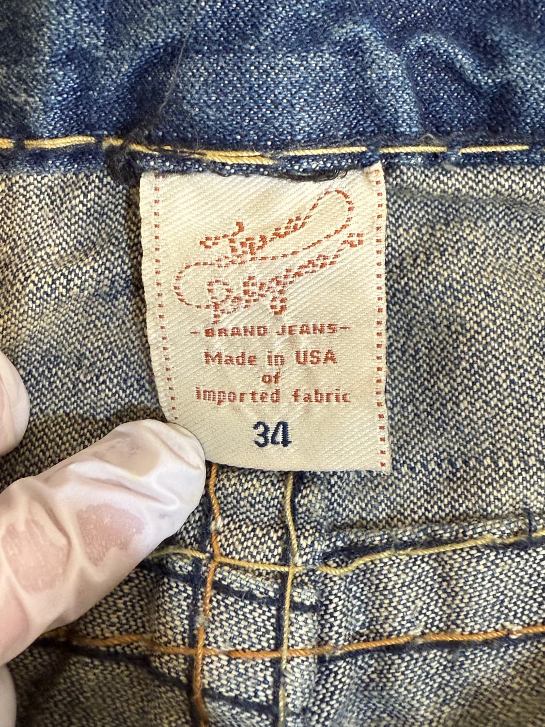 True Religion 트루릴리전 조이 슈퍼티 레인보우 부츠컷 34 상품이미지4