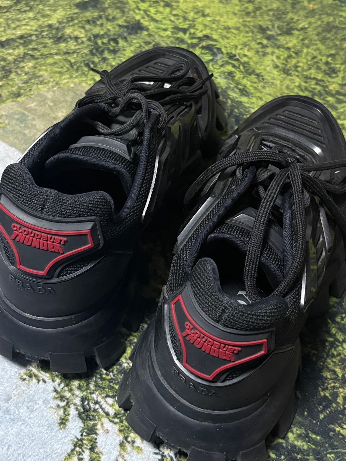 프라다 클라우드버스트 썬더 스니커즈 블랙/255-260사이즈 상품이미지6