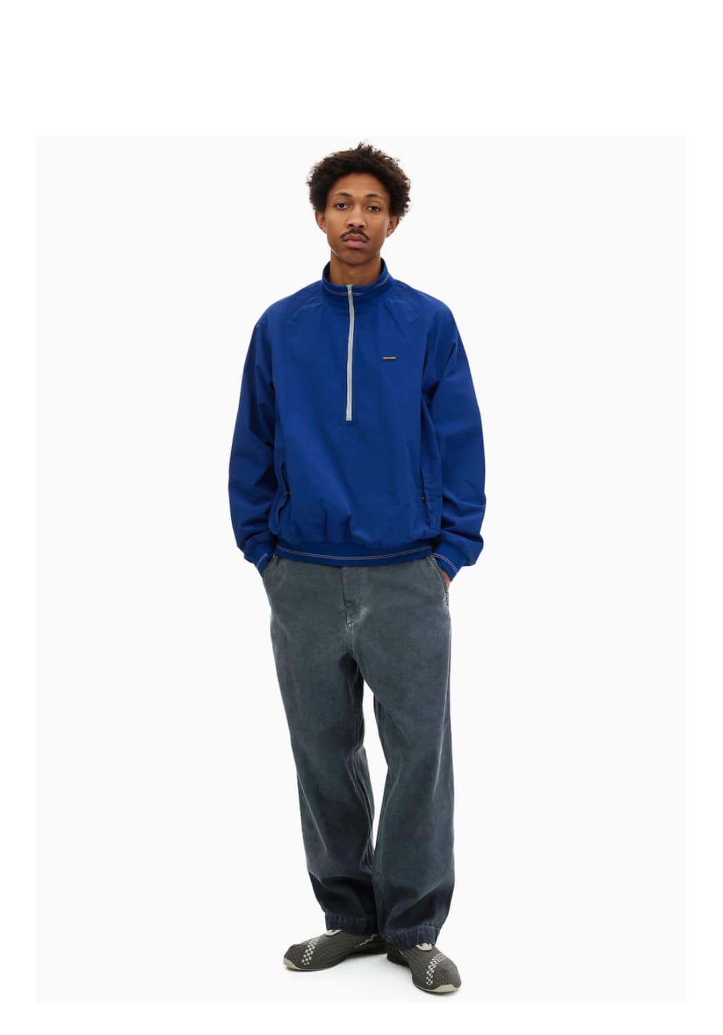 디스이즈네버댓 오버다이드 팬츠 워시드 네이비 (M) 상품이미지3