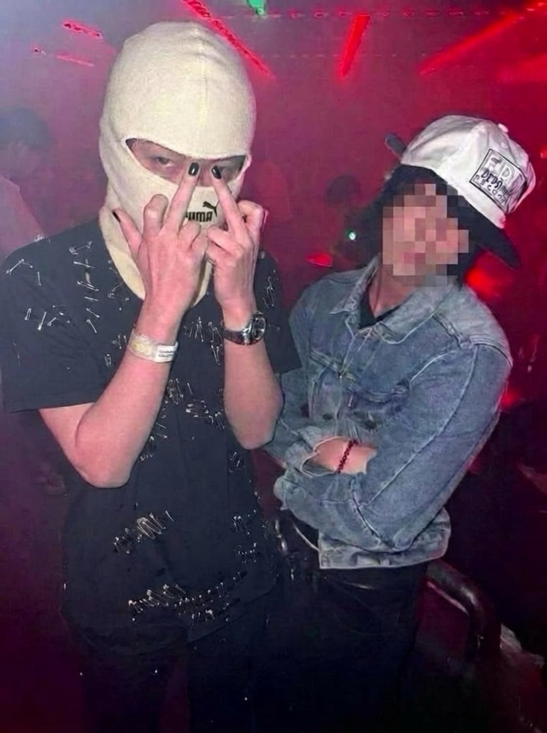 ( 레어 아카이브) 2018ss 푸마 18ss  레이싱 발라클라바 상품이미지1