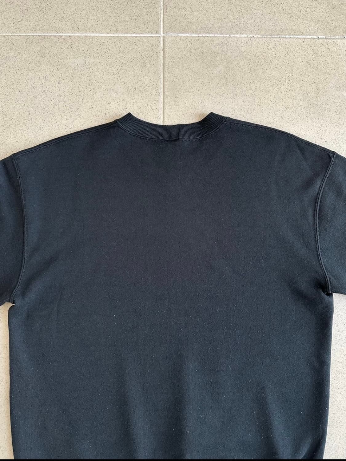 90s 빈티지 러셀 스웻셔츠 블랙 L USA 상품이미지5