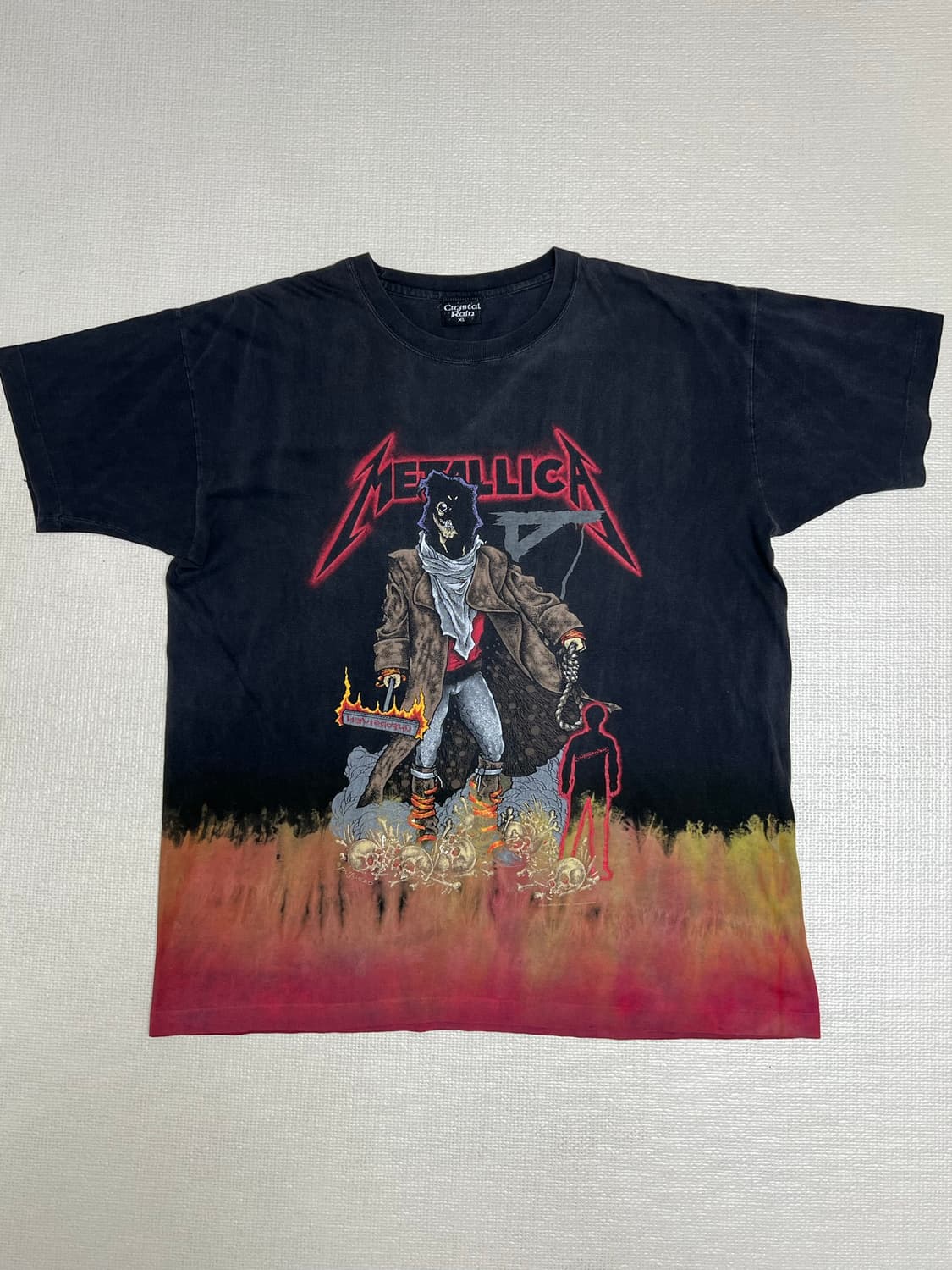 90s 메탈리카 "The Unforgiven" 빈티지 밴드 티셔츠 XL 상품이미지1