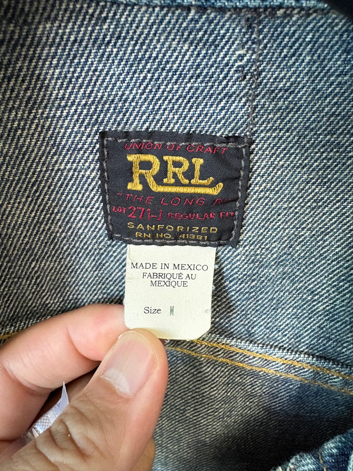 rrl 더블알엘 lot271 리랜드 M 상품이미지2