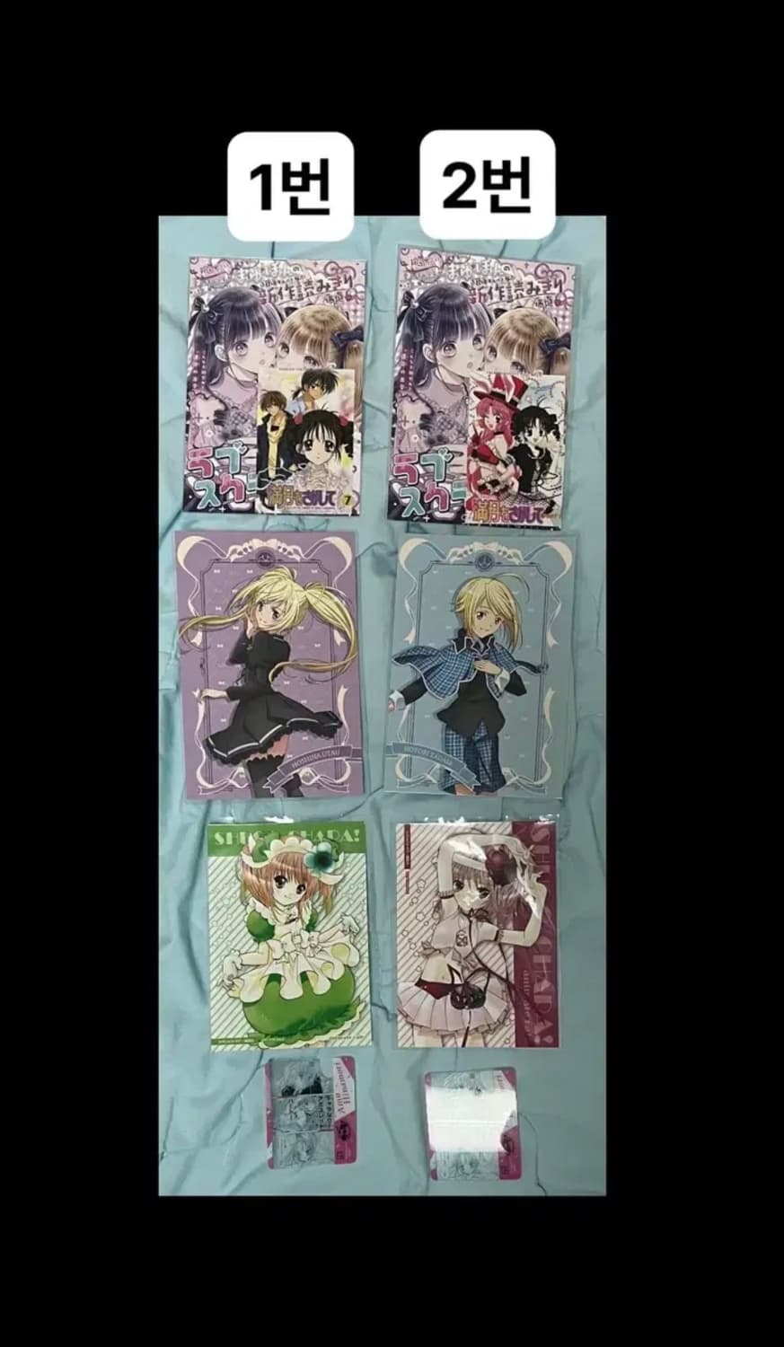 캐릭캐릭체인지 엽서,포카+달빛천사 미니 엽서 세트 상품이미지1