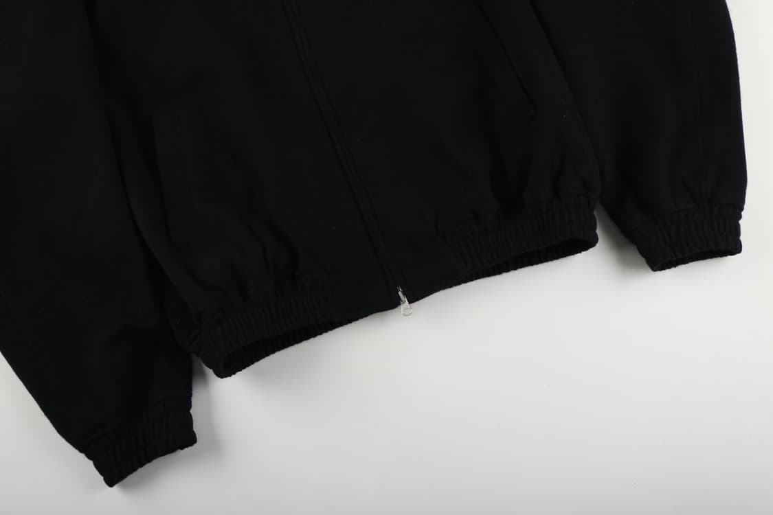 [L] 쿠어 버진울 블루종 자켓 (블랙) 상품이미지3