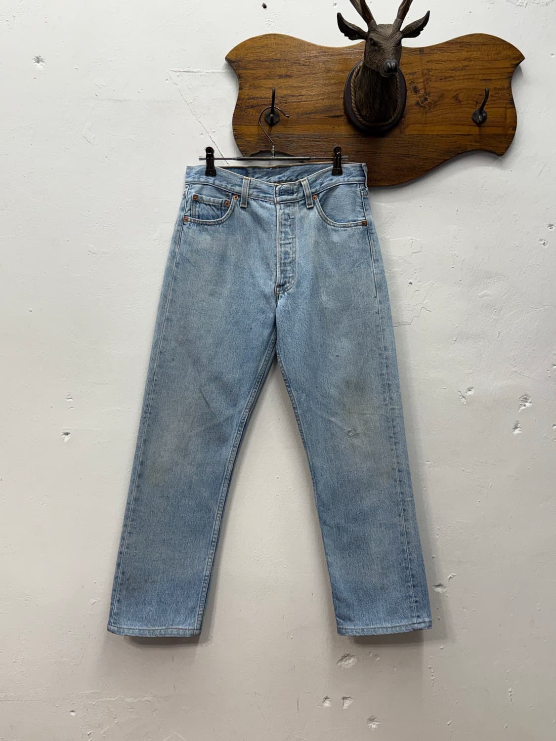 90s USA Levi's 501 Straight Denim Pants 상품이미지5