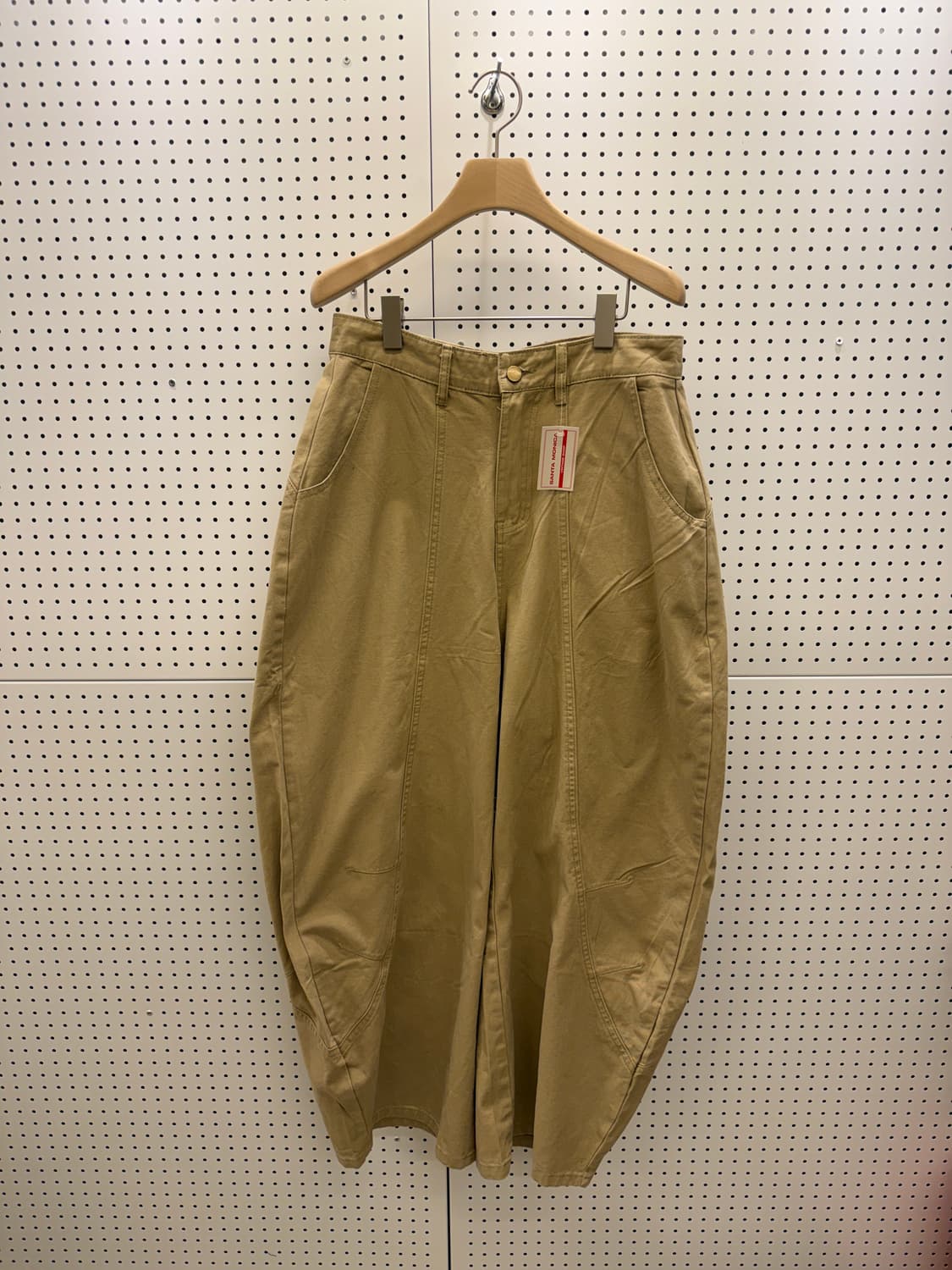 베이지 와이드 벌룬 팬츠 U471 상품이미지3