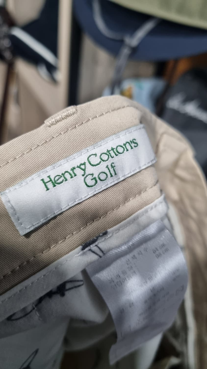 ((Henry Cottons Golf)) 코튼팬츠 봄 여름용 (32) 상품이미지2