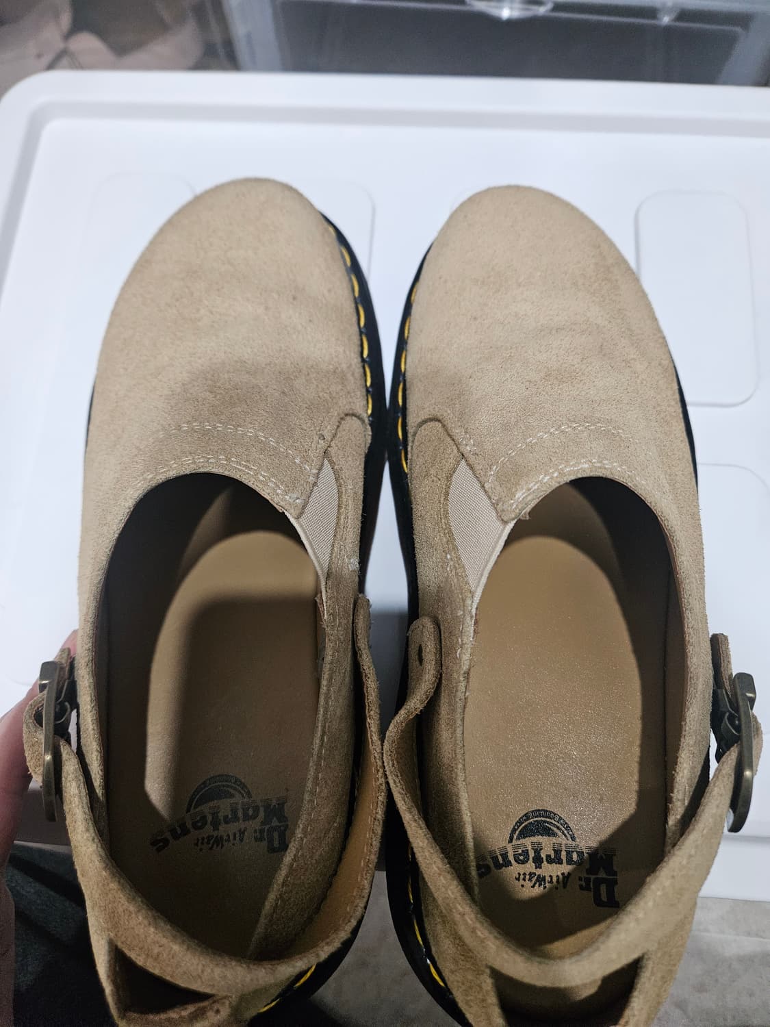 닥터마틴 아이샴 데저트 오아시스 스웨이드 뮬 베이지 UK9(280) 상품이미지6