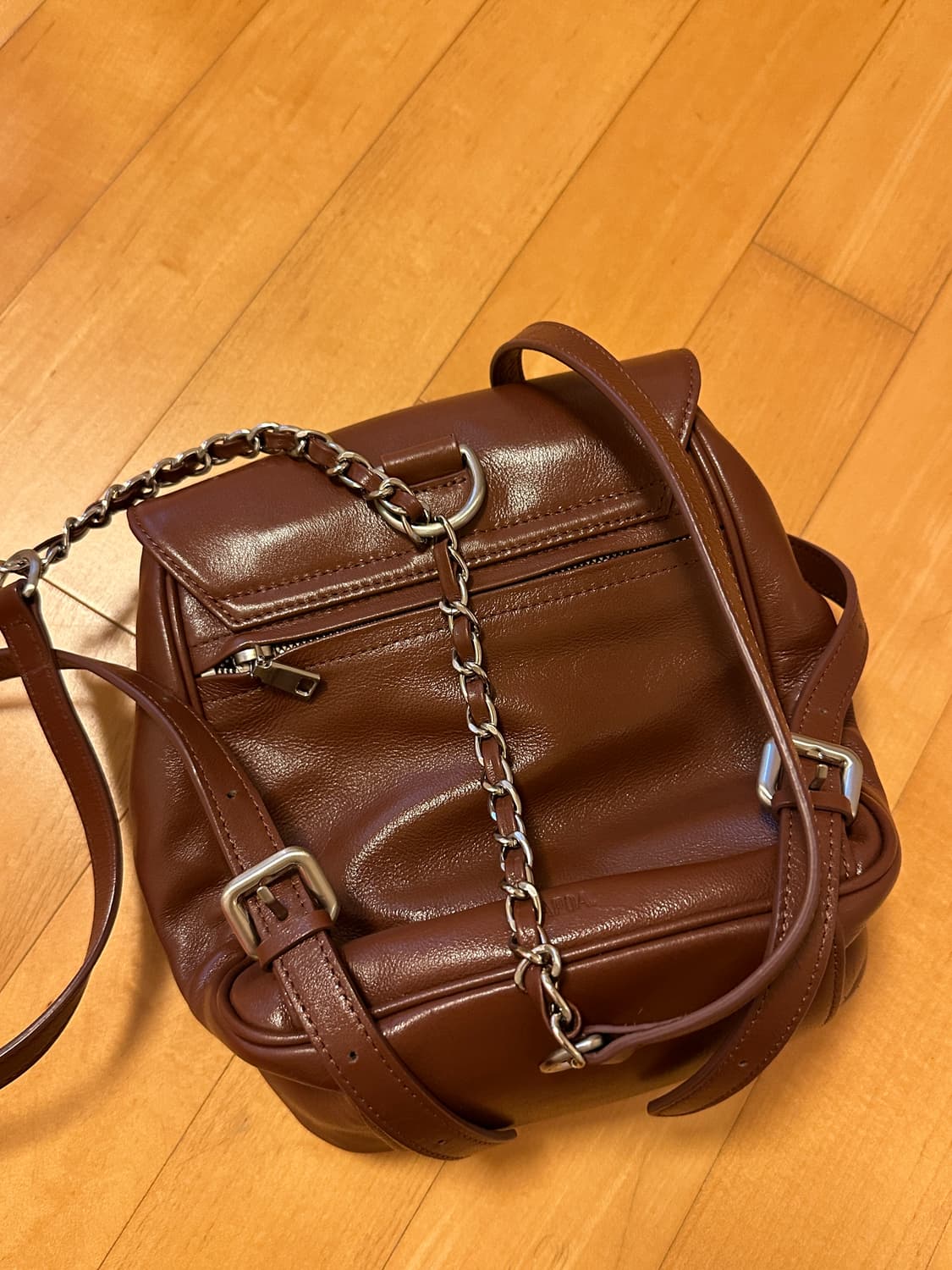 아포아 린도백팩 브라운 상품이미지5