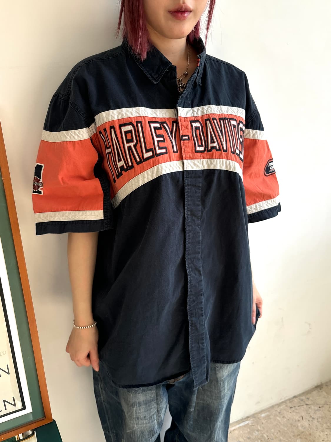 90’s Harley-Davidson 반팔 티셔츠 상품이미지3