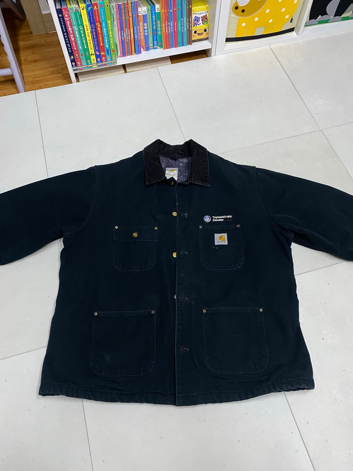 칼하트 C01 BLK 초어코트 48 빈티지 자켓 상품이미지1