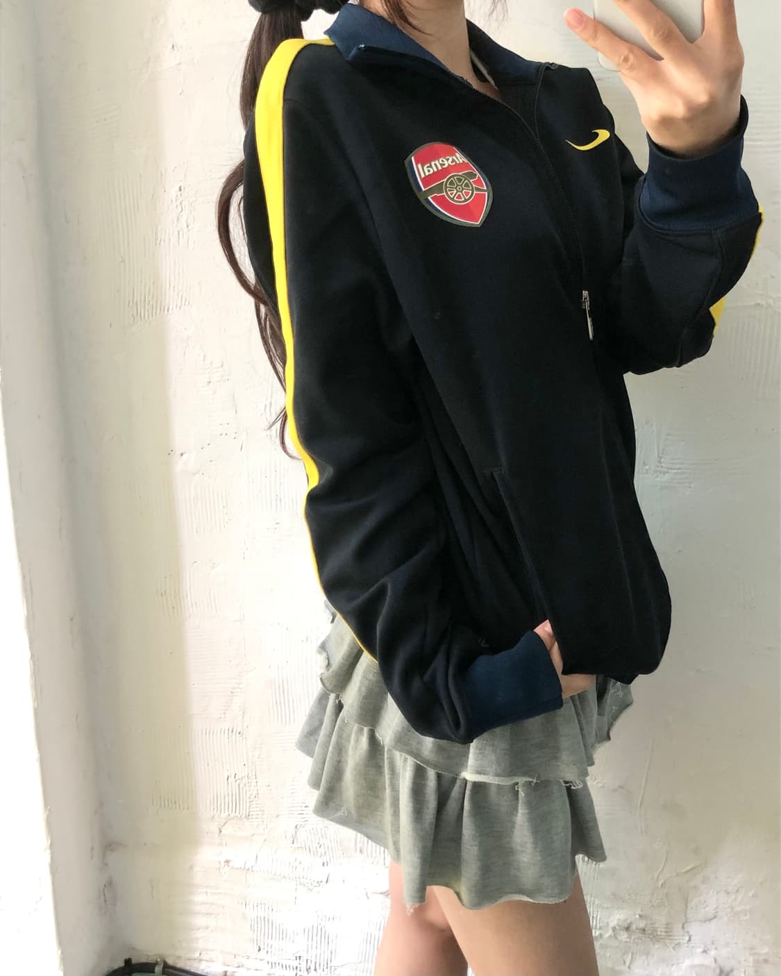 Nike 나이키 네이비컬러 아스날 로고 트랙탑 상품이미지2