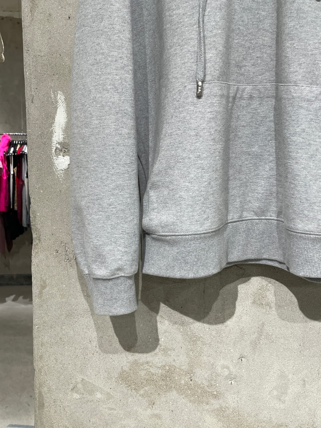 아더에러 20F/W 멜란지 그레이 마스크 후디 상품이미지4