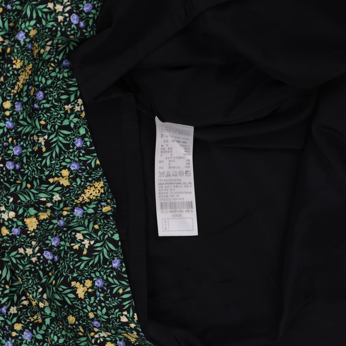 82-88-160 잇미샤 플라워 원피스 0420H1 상품이미지4