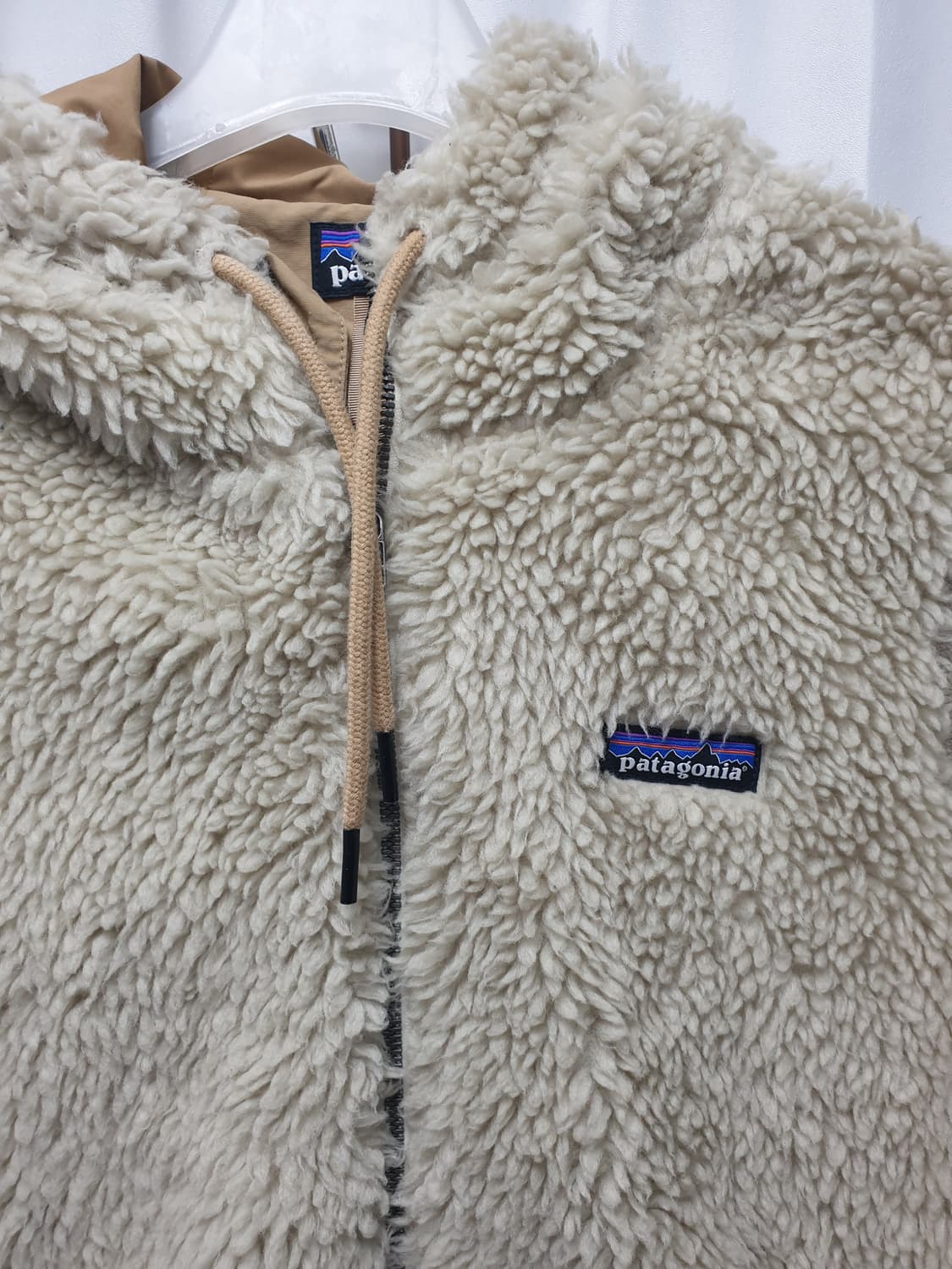 파타고니아 레트로 파일 후드자켓 베이지 S 상품이미지3