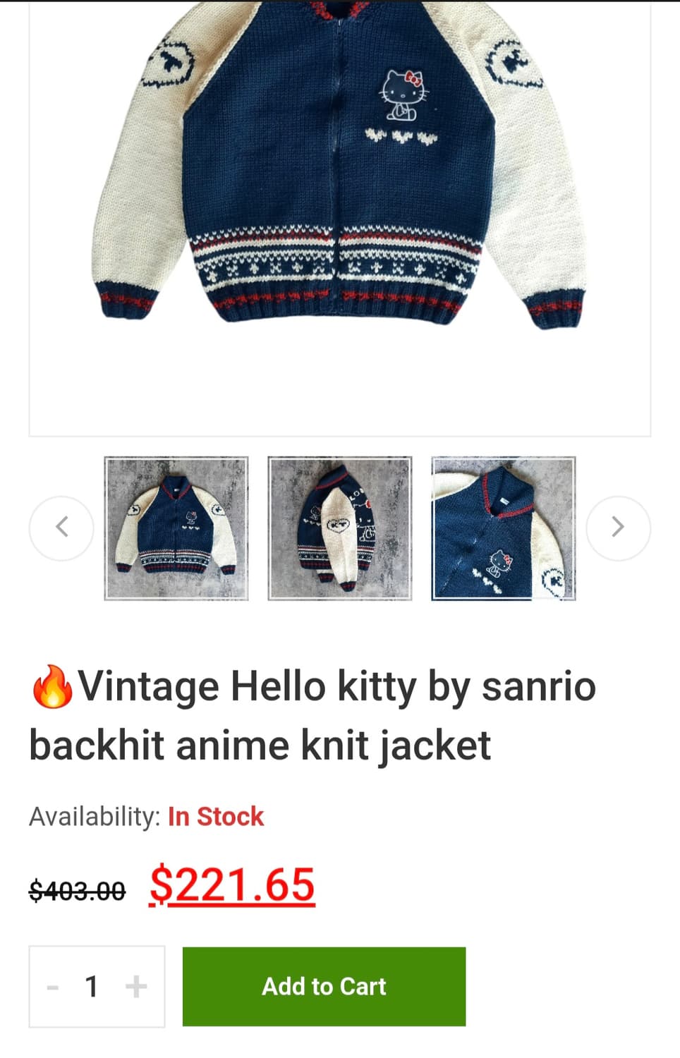 Hello kitty 99년 헬로키티 코위찬 M 새상품 레어템 상품이미지7