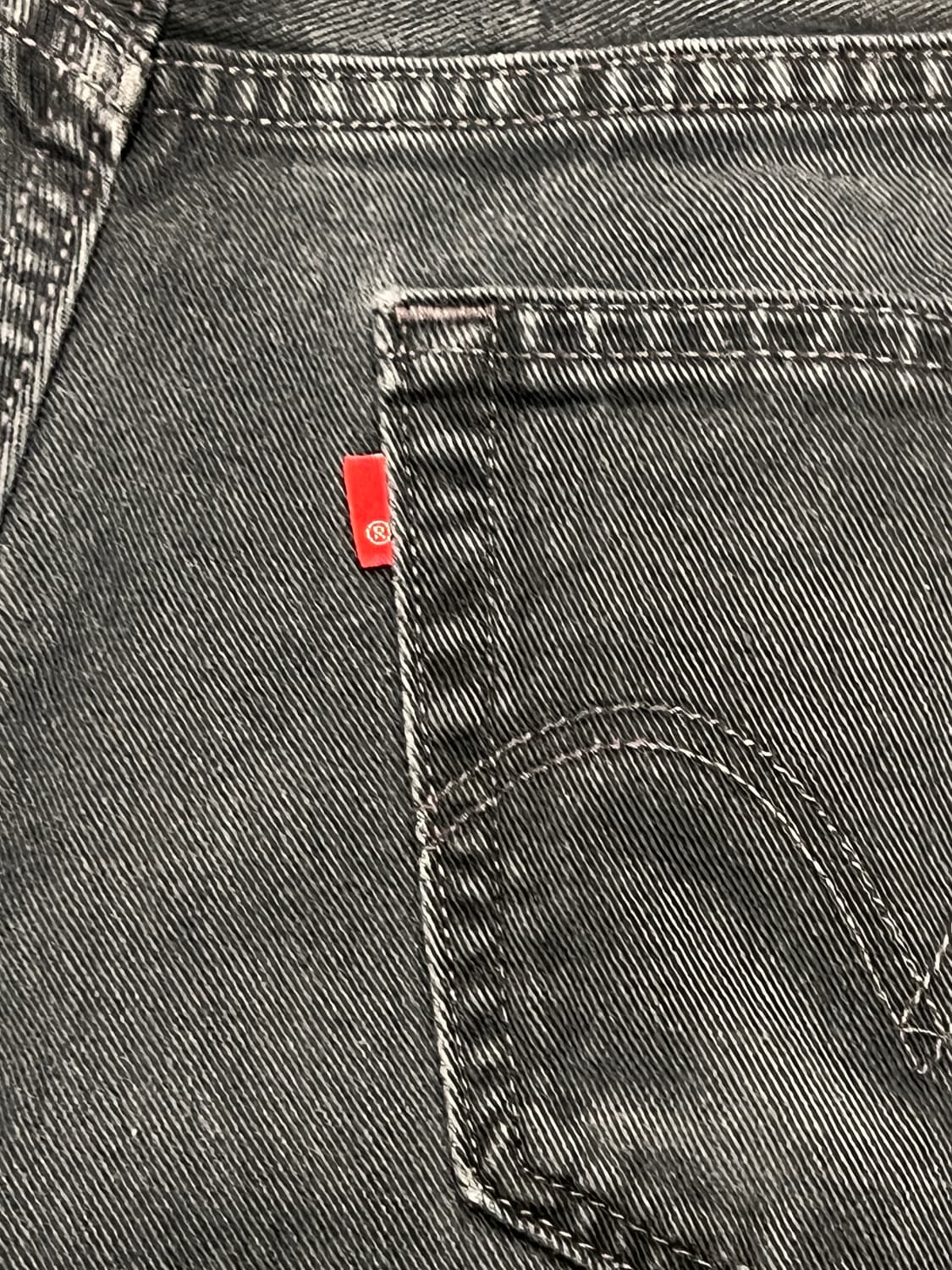 00‘s 리바이스 550 릴렉스핏 블랙진 USA 상품이미지9