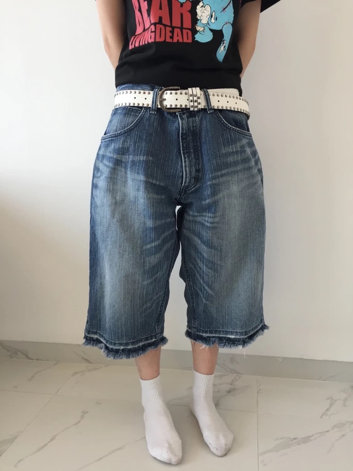 Lee Japan Cut-Off Denim Shorts 상품이미지1