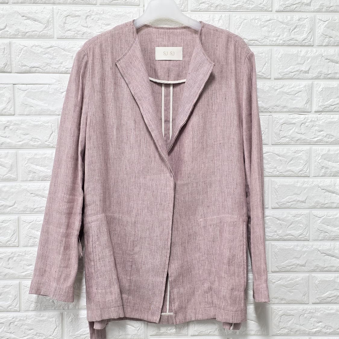 택포// 19s 한섬 SJ SJ 핑크 블레이저  L 상품이미지1