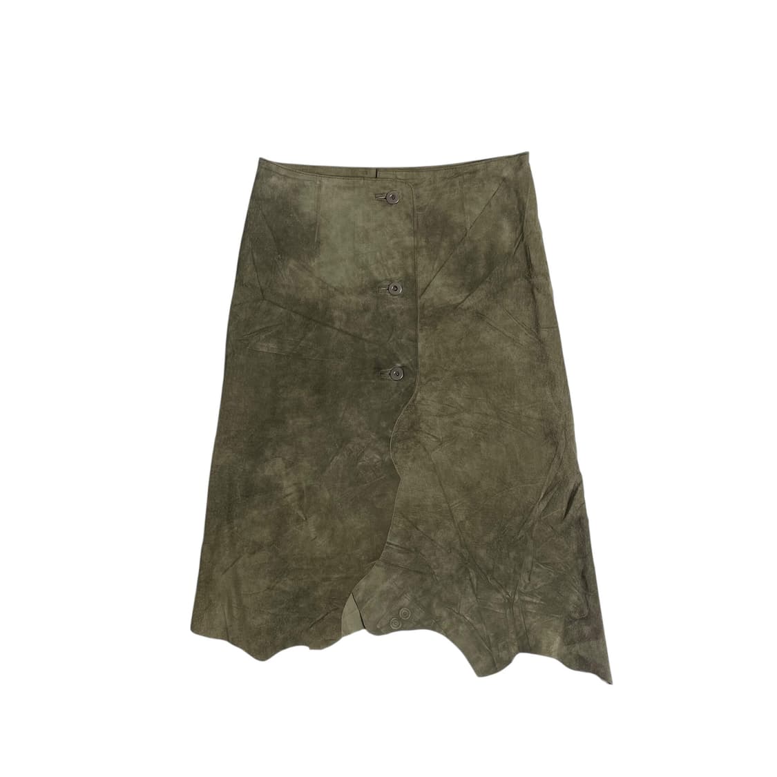 피그 스웨이드 커트 스커트 상품이미지1