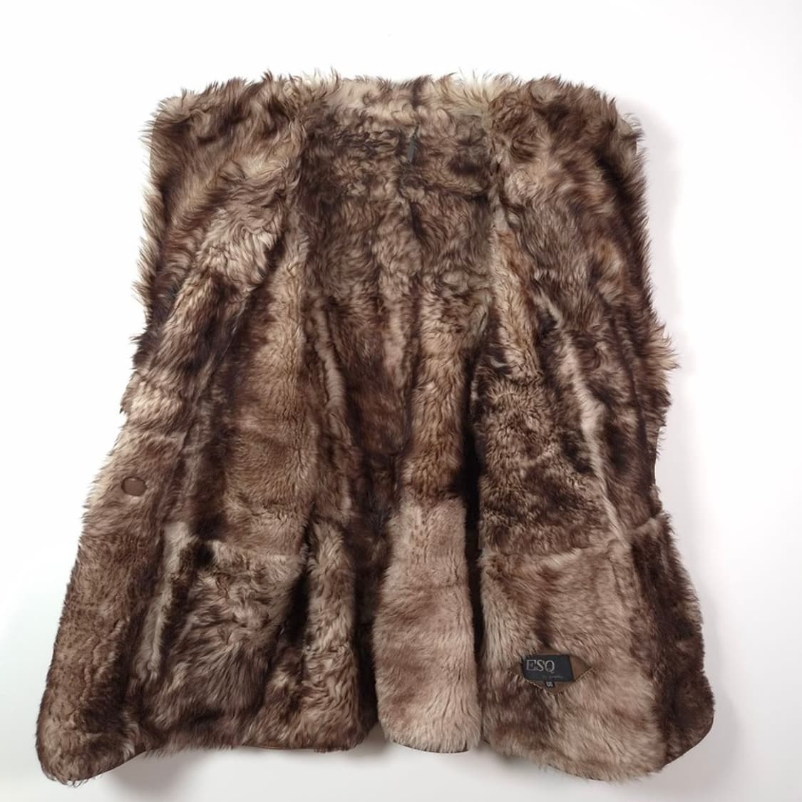 ESQ 에스콰이아 천연 양모 리얼 무스탕 자켓 66 상품이미지5