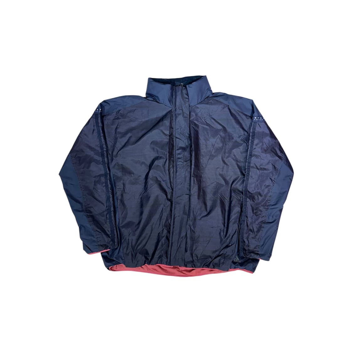 아디다스 네이비 삼선 로고 바람막이 자켓 L 상품이미지4