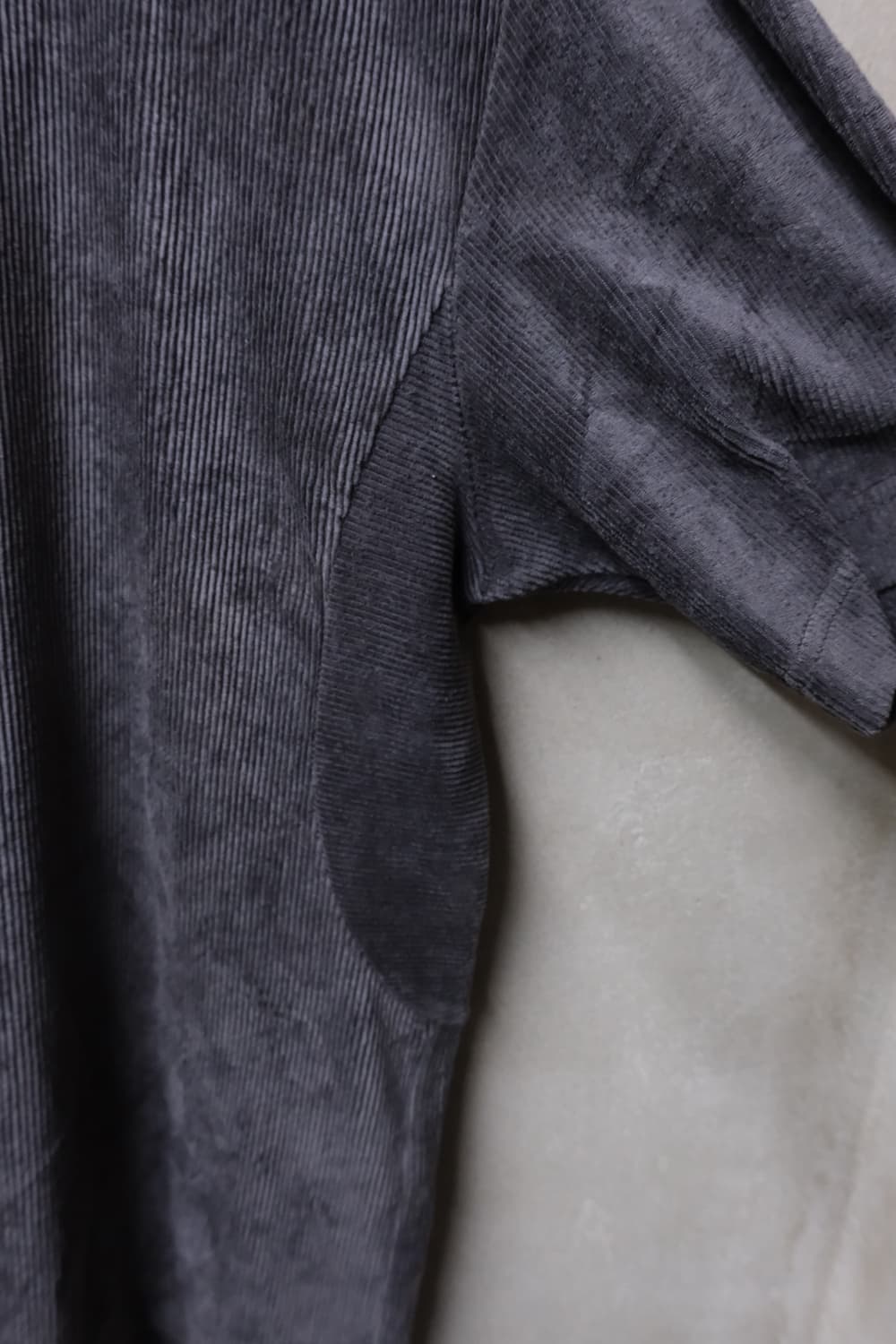 Issey miyake 코듀로이 모크넥 반팔 티셔츠 M 상품이미지4
