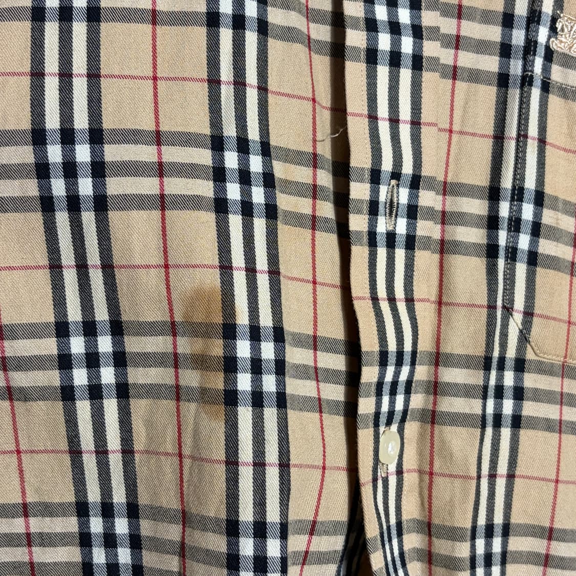 버버리 빈티지 노바 체크 셔츠 (무료배송) 상품이미지3