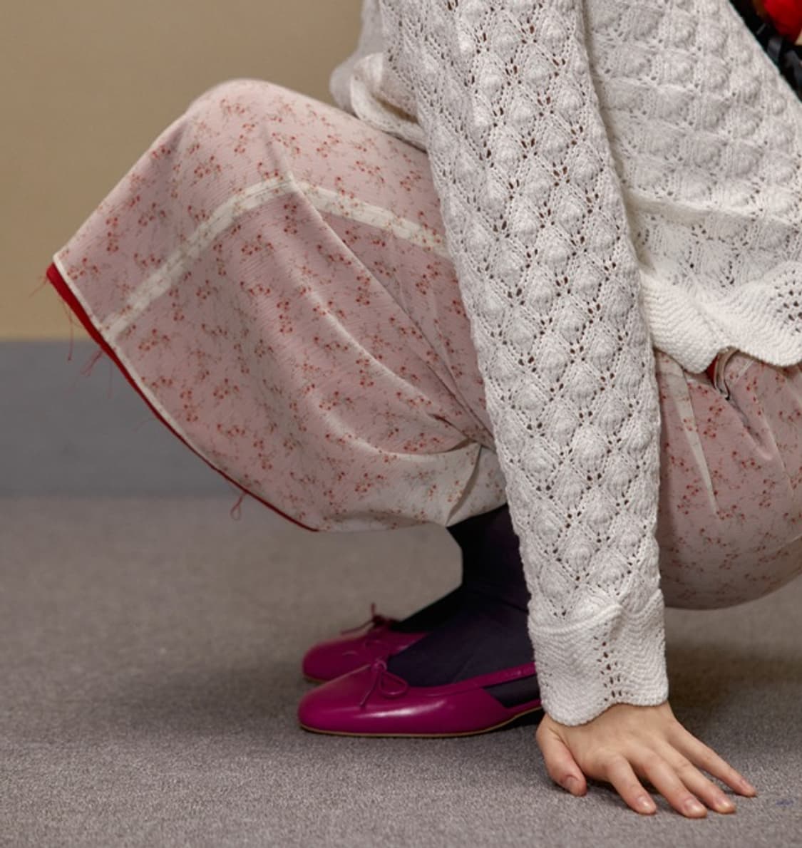 1회착) 시엔느 루이스 플라워 스커트 상품이미지5