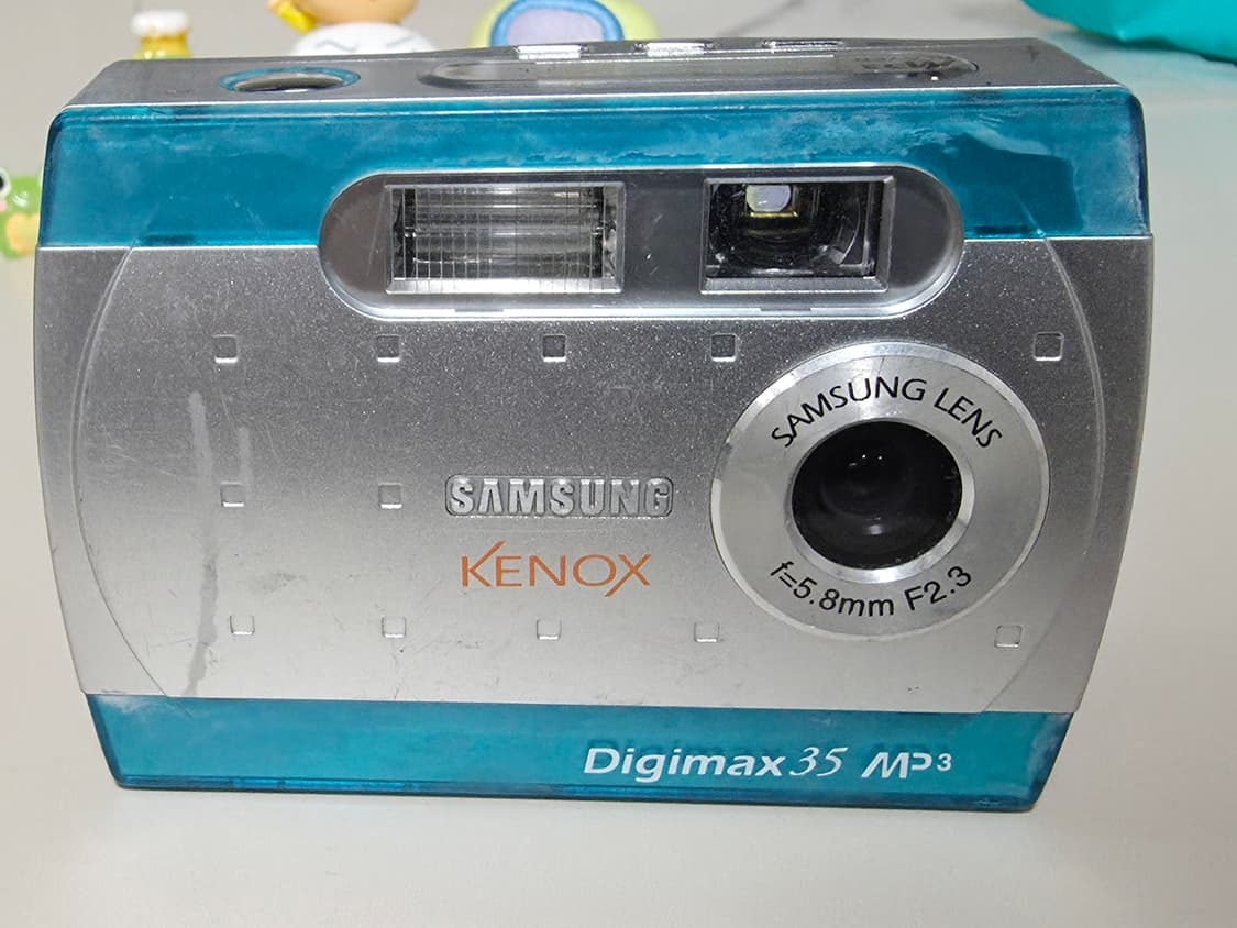 삼성 디지맥스 35 mp3 (하자) 레트로 디지털카메라  상품이미지1