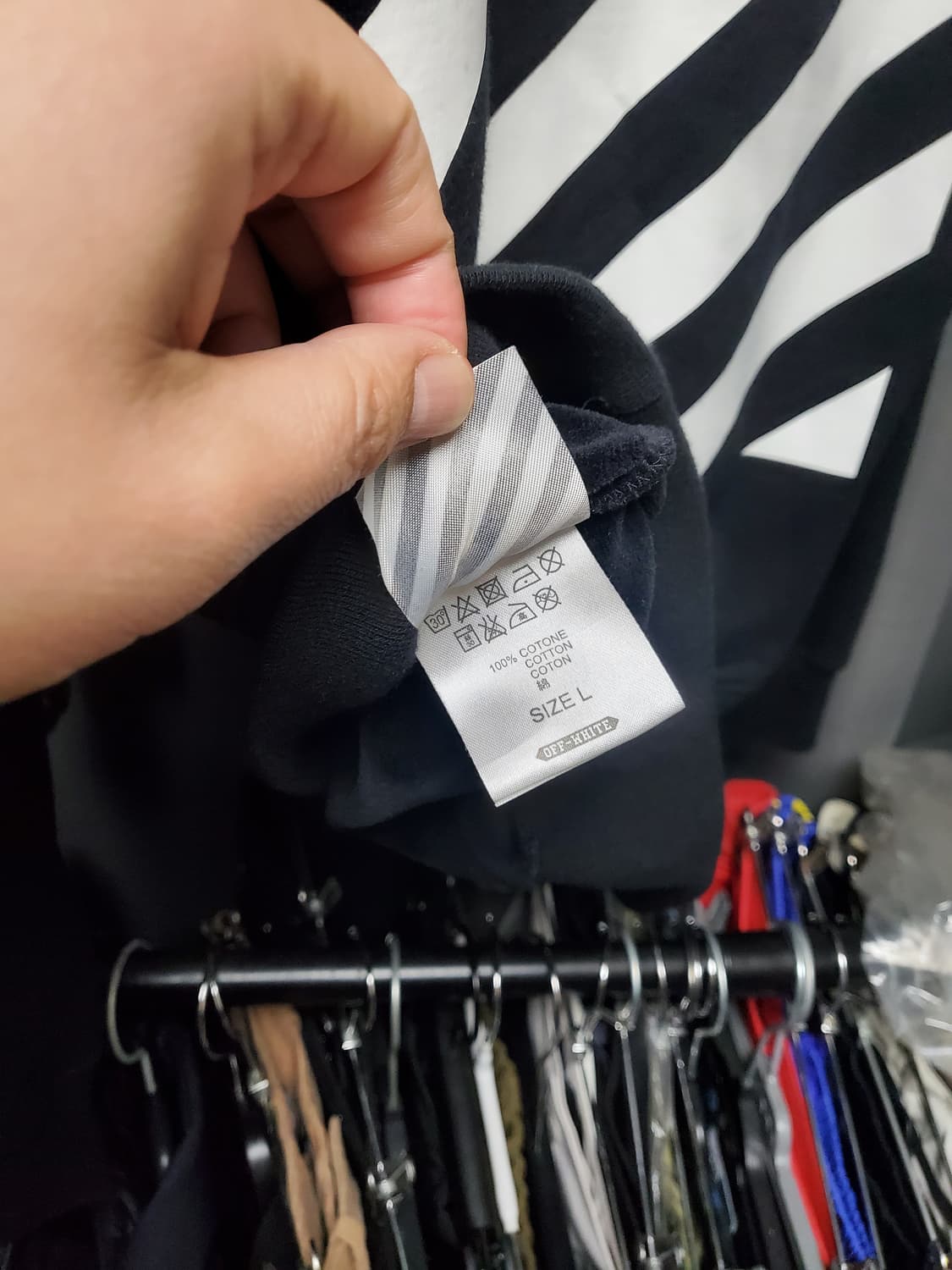 오프화이트 분더샵 지드래곤 후디 상품이미지6