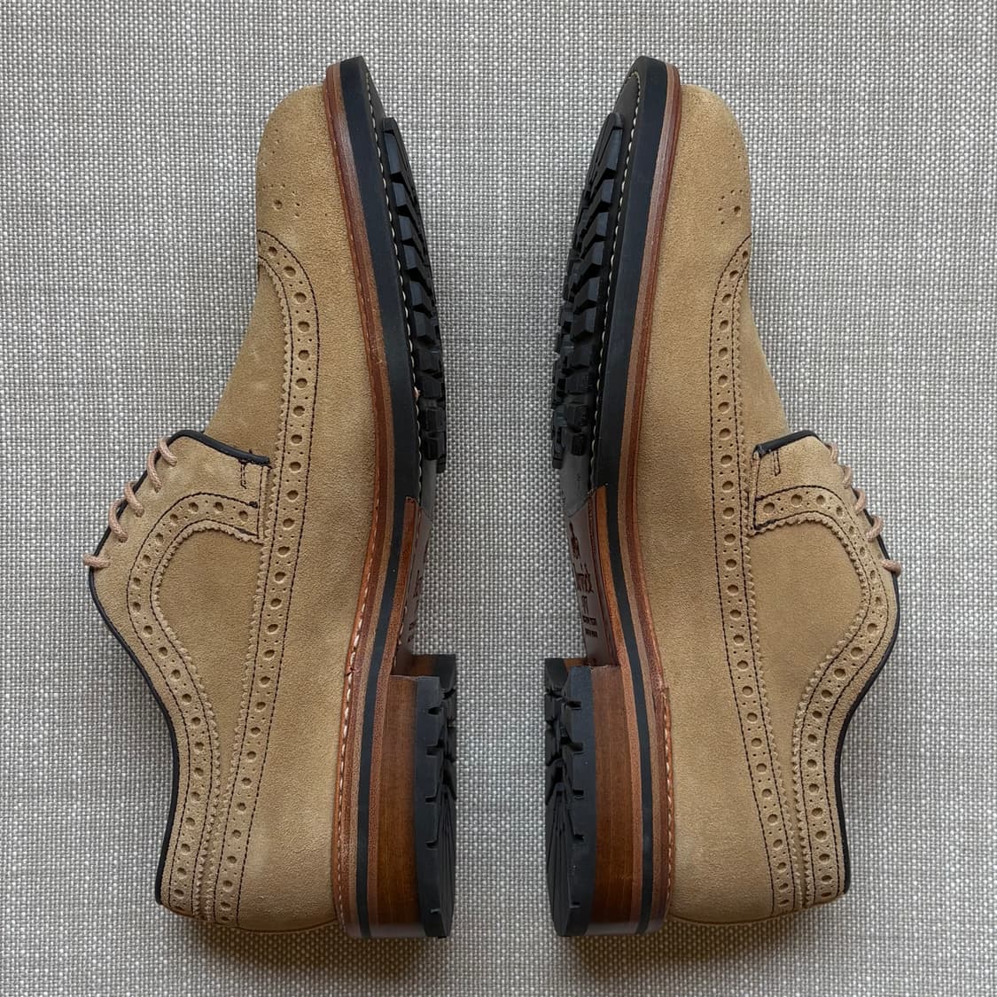 [새제품/255] Berwick 3681 데저트 스웨이드 브로그 윙팁 상품이미지6