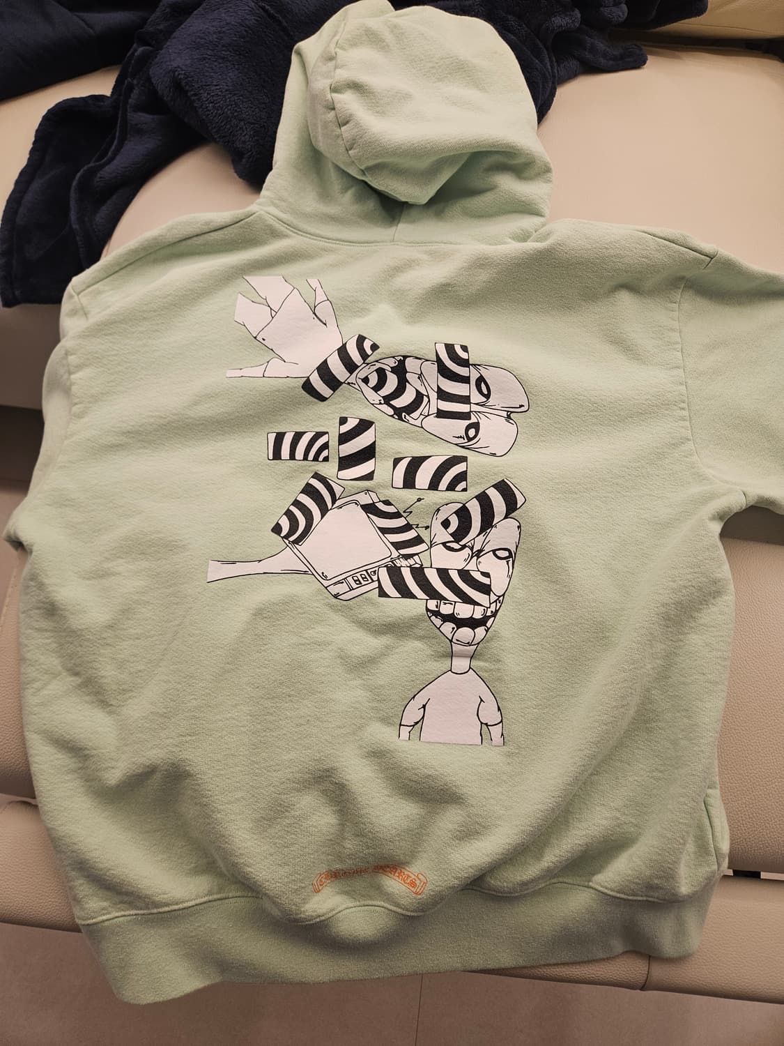 크롬하츠 신세계 정품 매티보이 후드 티 후드집업 L 상품이미지1