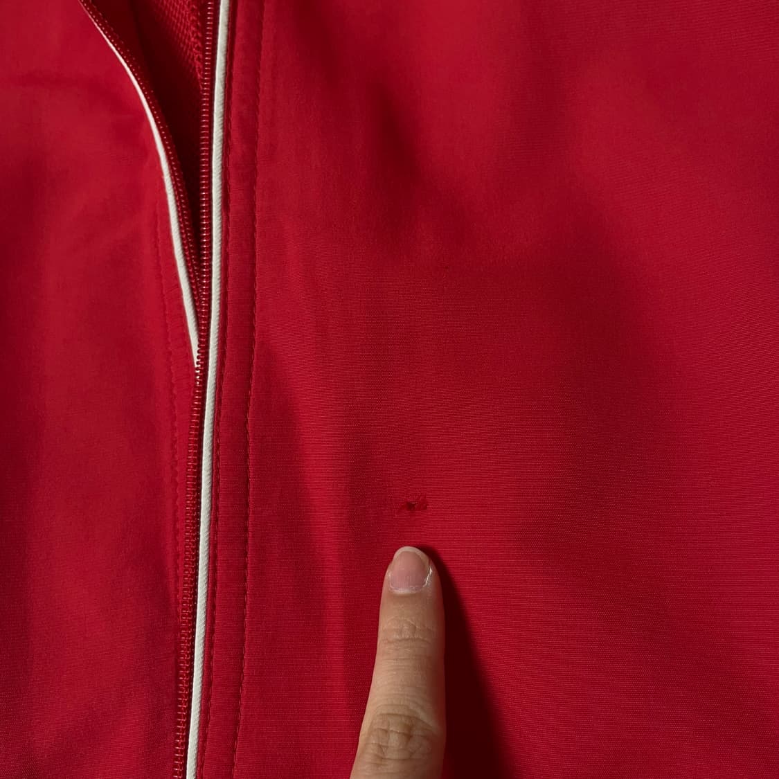 프로스펙스 레드 바람막이 집업 자켓 105 상품이미지5