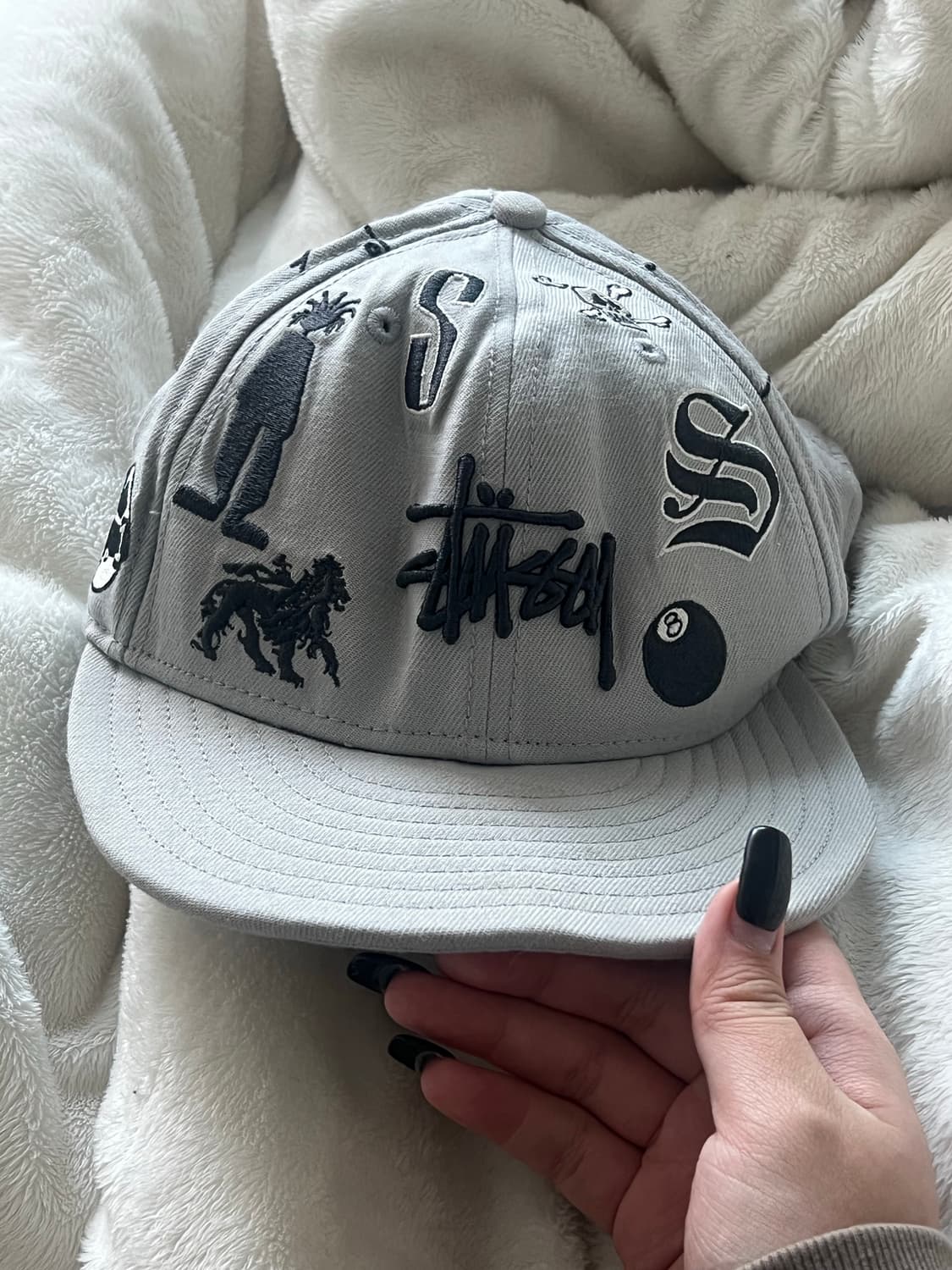 스투시 8볼 로고 커스텀 캡 stussy 한정시즌판 상품이미지1