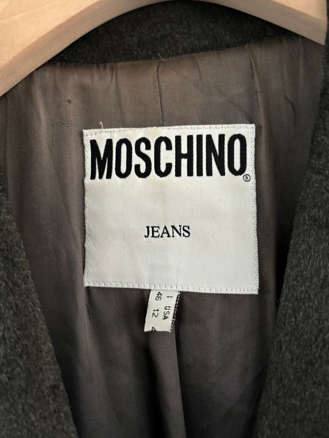 Moschino 모스키노 차콜 블레이저  상품이미지9