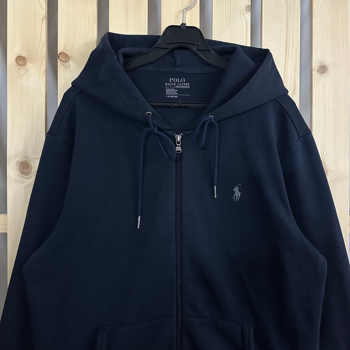 (L) 폴로 랄프로렌 네이비 후드집업 상품이미지4