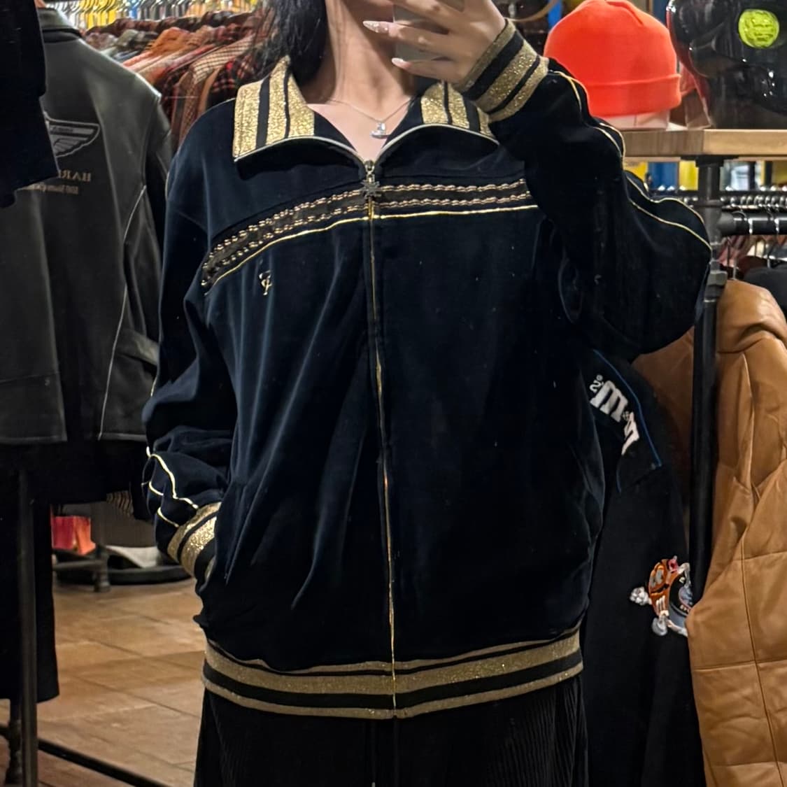 [HI] VTG 벨벳져지 블랙 상품이미지1